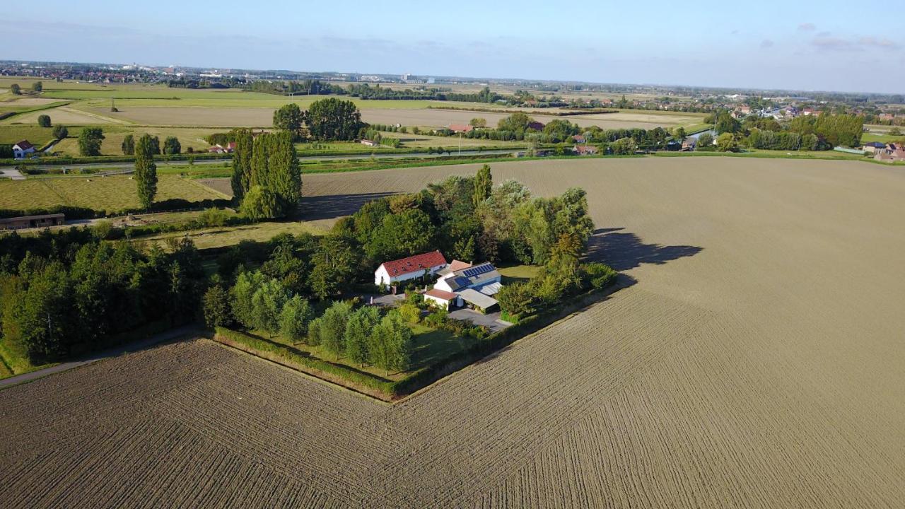 B&B 'T Wit Reigertje Oudenburg Exterior foto